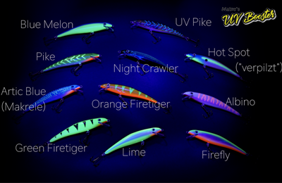 MK UV Booster Wobbler - Zander angeln
