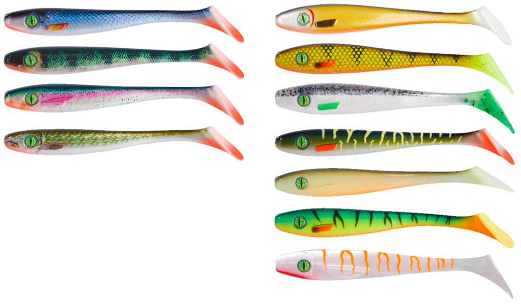 Pike Collector Shad Farben 